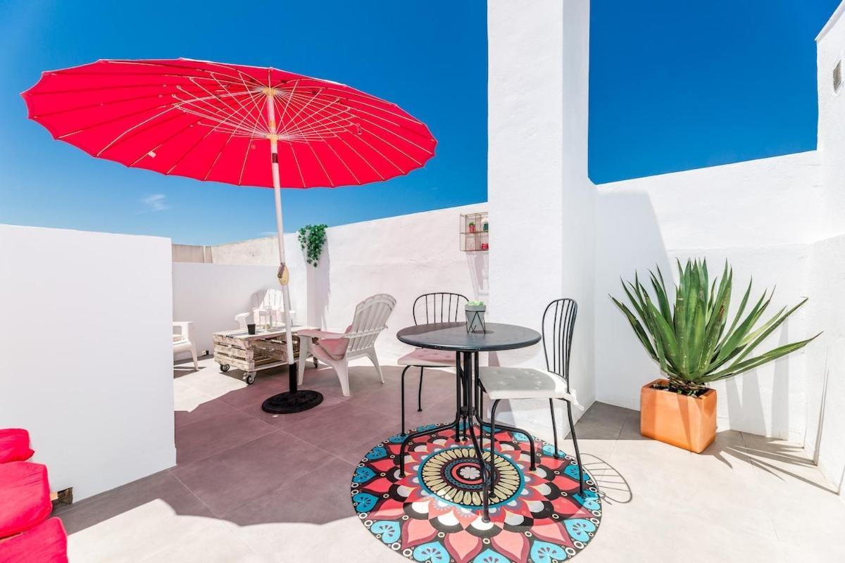 C29 - Trendy Central Apartment With Small Parking And Terrace マラガ エクステリア 写真